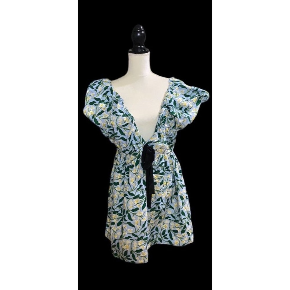 Agua dress flower design size large- new